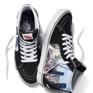 NWT VANS x FRANCES STARK SK8-HI SZ UNISEX - Sz 8 MENS 9.5 WOMENS
